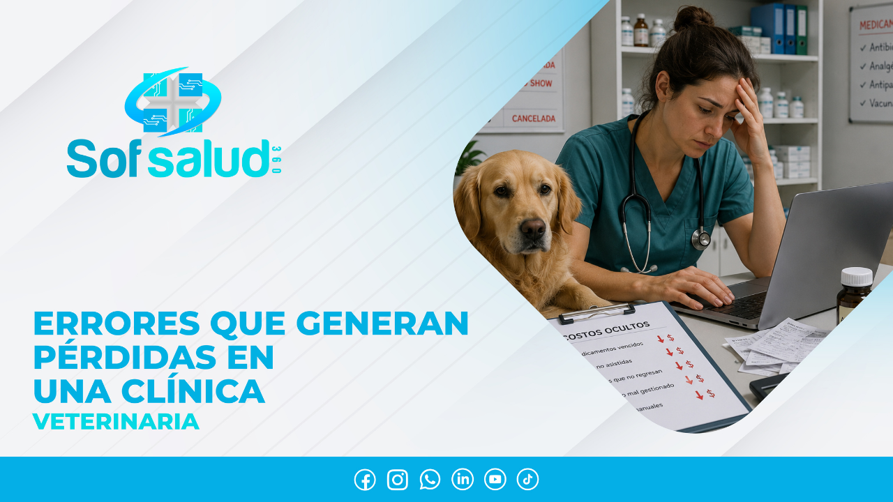 Errores que generan una pérdida en una clínica veterinaria